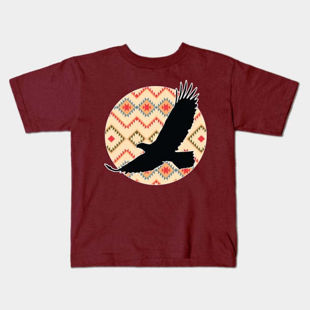 Flying Eagle - 4 Kids T-Shirt by Brightfeather